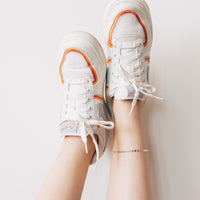 Element Coin Anklet in Silver Anklets Sayulita Sol