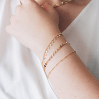 Element Coin Bracelet, Gold Bracelets Sayulita Sol