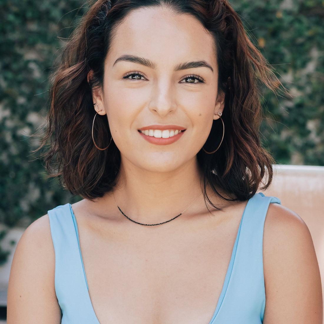 Gabriela Necklace, Black Spinel Necklaces Sayulita Sol