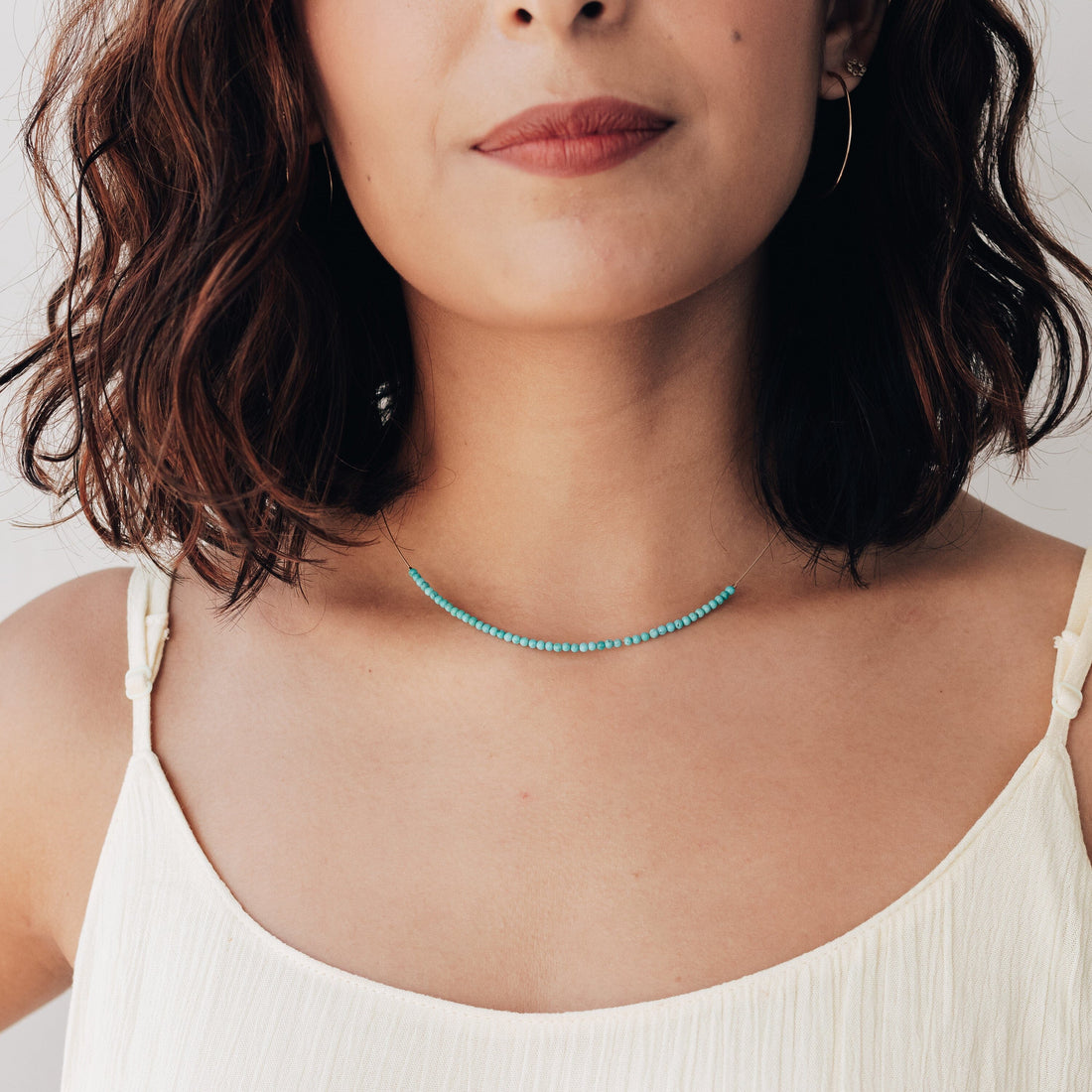 Gabriela Necklace, Turquoise Necklaces Sayulita Sol