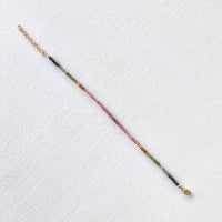 Simple Bracelet, Tourmaline and Gold Bracelets Sayulita Sol