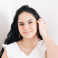 Anabelle Earrings in Gold Earrings Sayulita Sol Jewelry