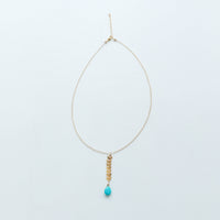 Arrecife Necklaces in Gold Necklaces Sayulita Sol Jewelry Turquoise 