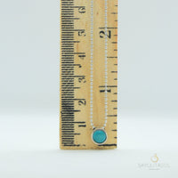 Brisa Pendant with Turquoise and Silver Necklaces Sayulita Sol