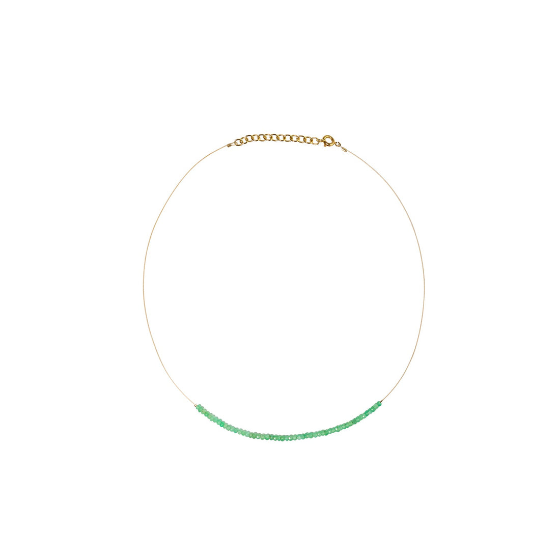 Gabriela Necklace, Chrysoprase Necklaces Sayulita Sol