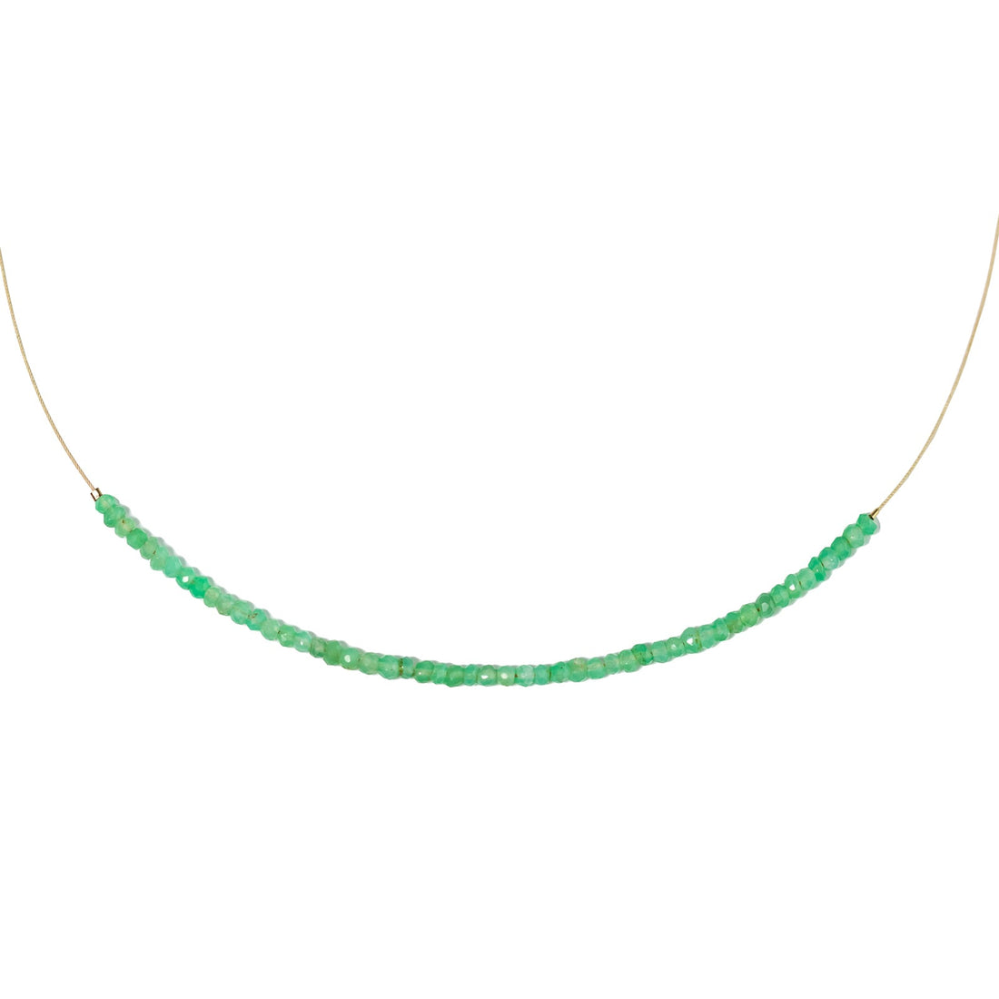 Gabriela Necklace, Chrysoprase Necklaces Sayulita Sol