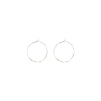 Kasia Earring, Sterling Silver 40mm Earrings Sayulita Sol
