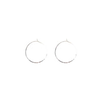 Kasia Earring, Sterling Silver 50mm Earrings Sayulita Sol 