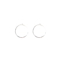 Kasia Earring, Sterling Silver 50mm Earrings Sayulita Sol