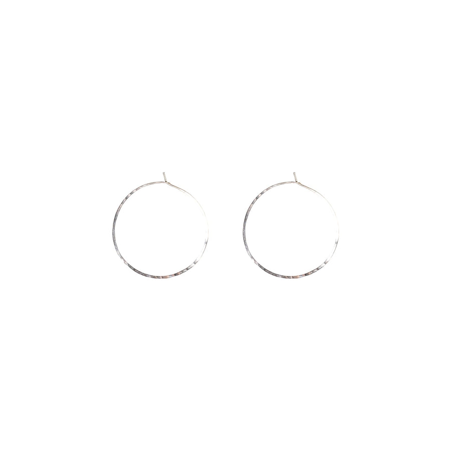 Kasia Earring, Sterling Silver 50mm Earrings Sayulita Sol 