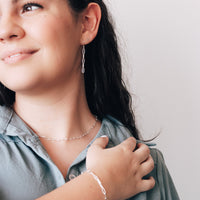 Lindsey Silver Chain Necklace Necklaces Sayulita Sol Jewelry