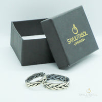 Nordic Wedding Band Rings Sayulita Sol