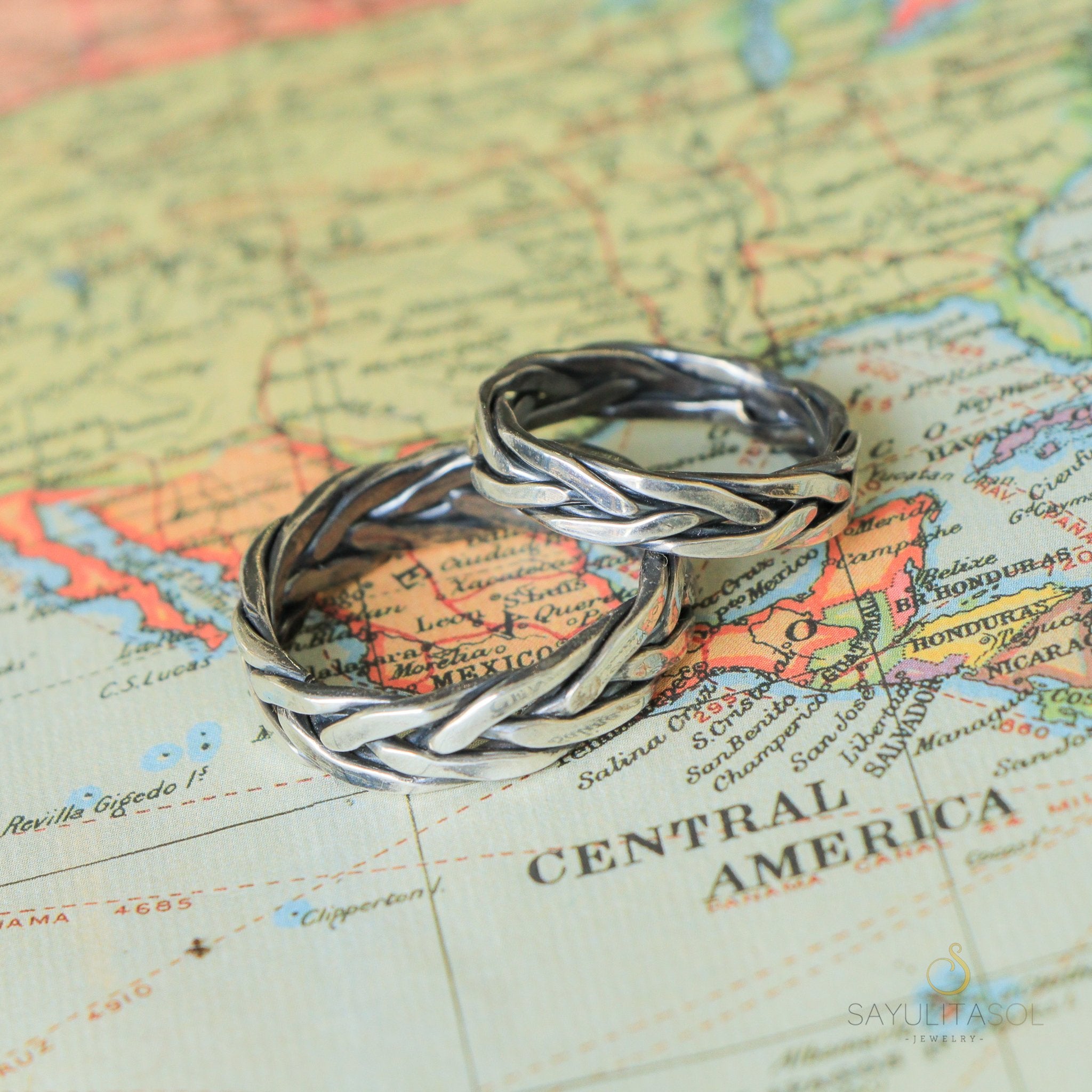 Nordic Wedding Band – Sayulita Sol Jewelry - Main Image