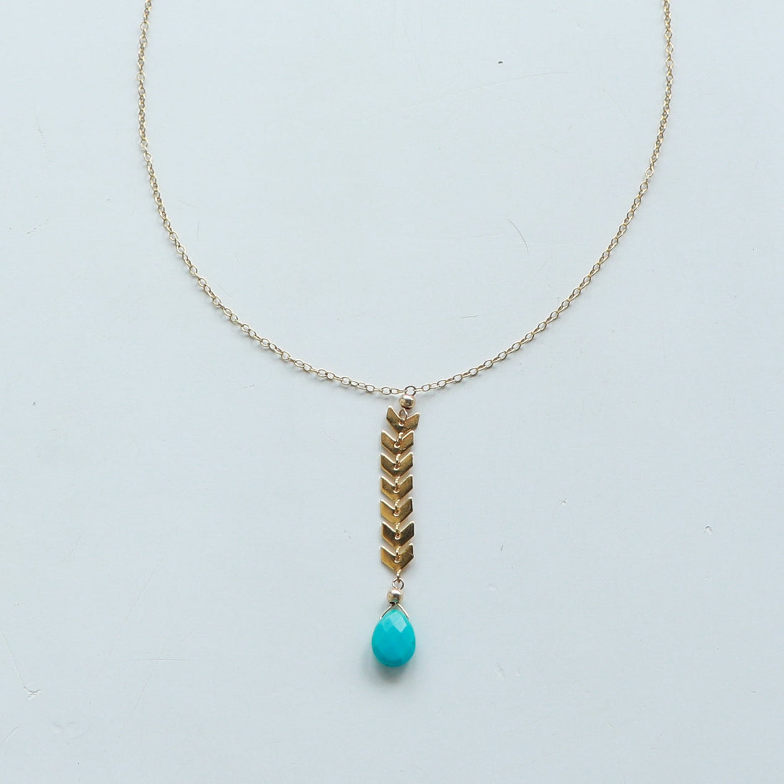 Turquoise Reef Necklaces in Gold Necklaces Sayulita Sol Jewelry