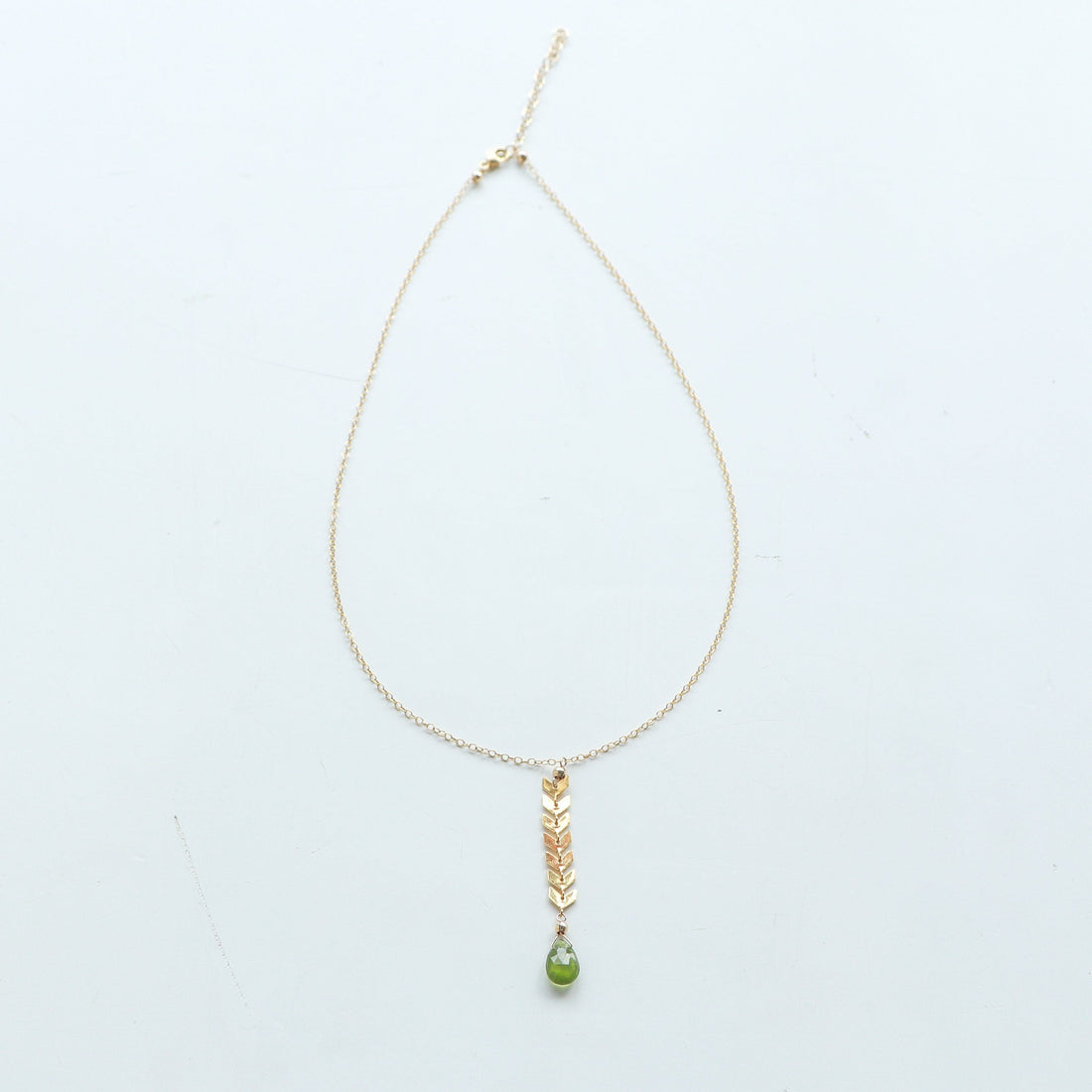 Arrecife Necklaces in Gold Necklaces Sayulita Sol Jewelry Vesuvianite