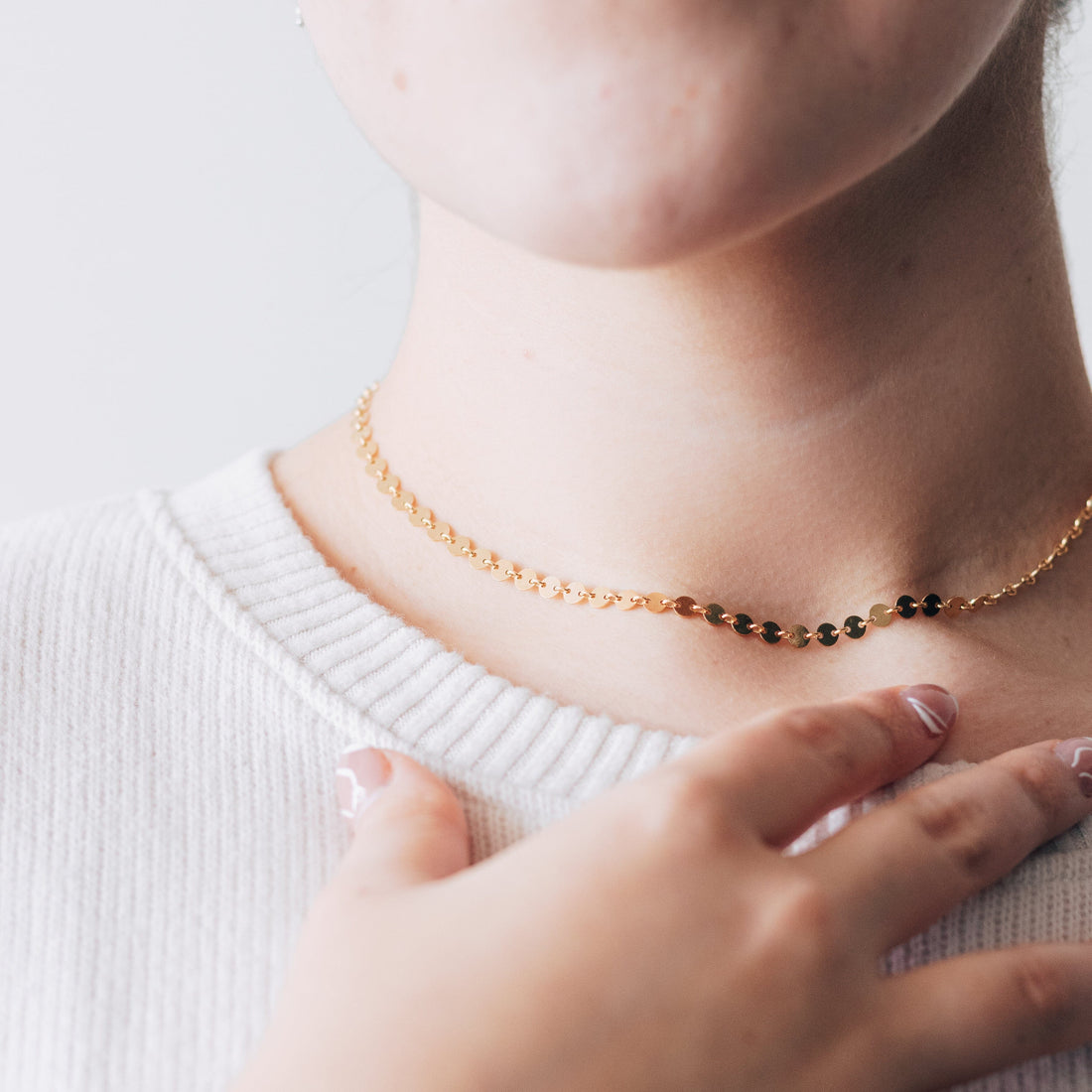 Element Coin Necklace, Gold-Fill Necklaces Sayulita Sol 