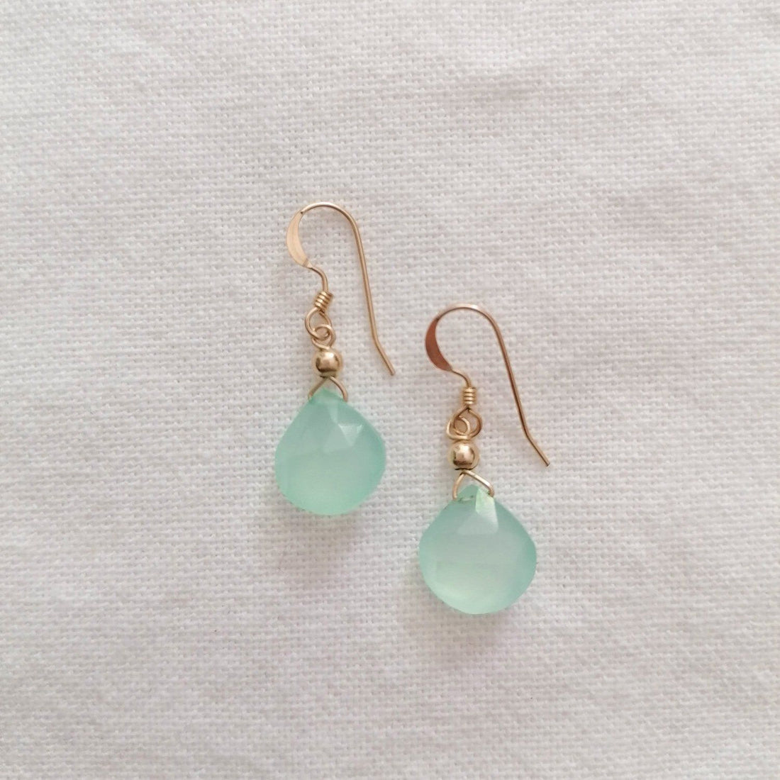 Chalcedony hotsell drop earrings