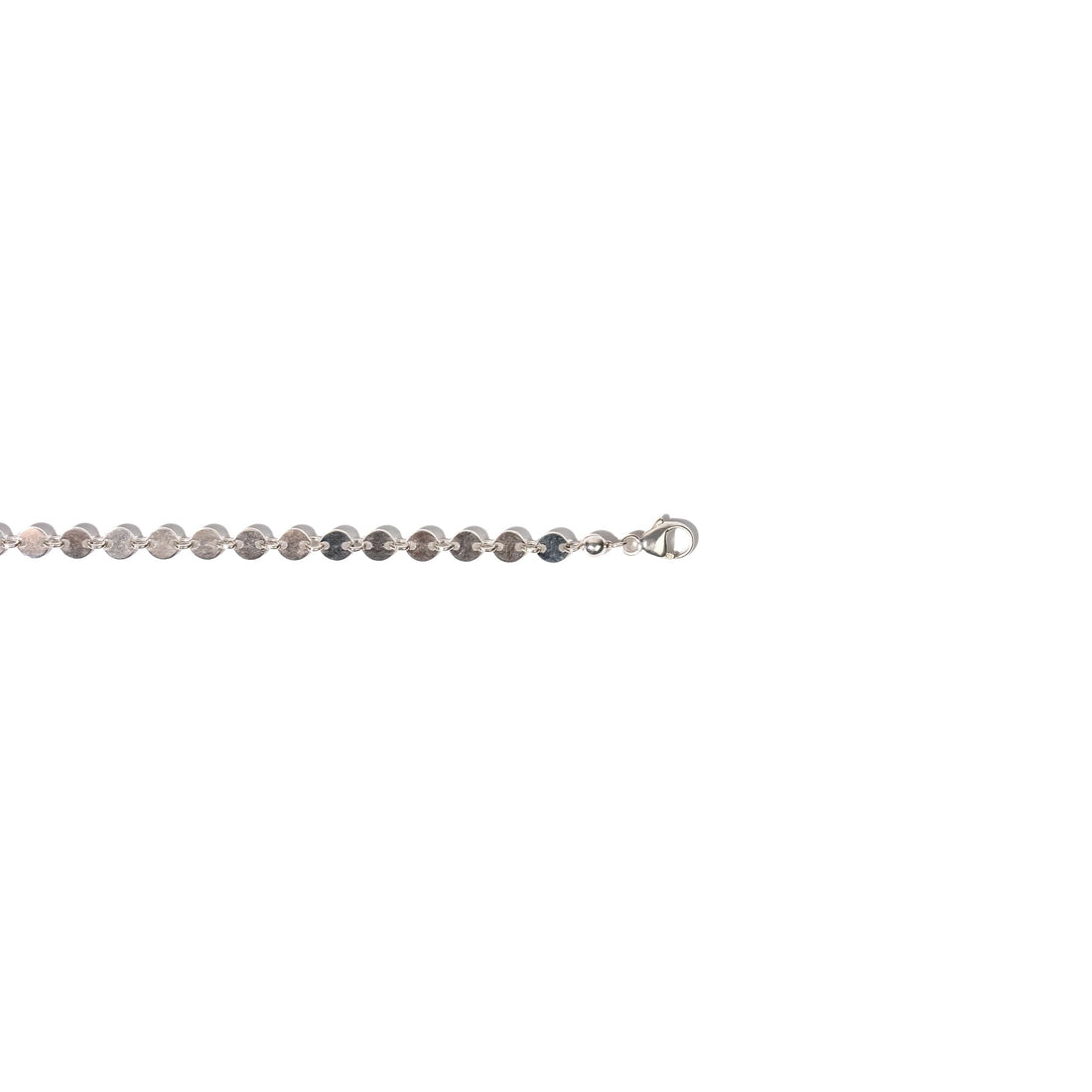 Element Coin Anklet in Silver Anklets Sayulita Sol 