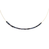 Gabriela Necklace, Black Pearl Necklaces Sayulita Sol 