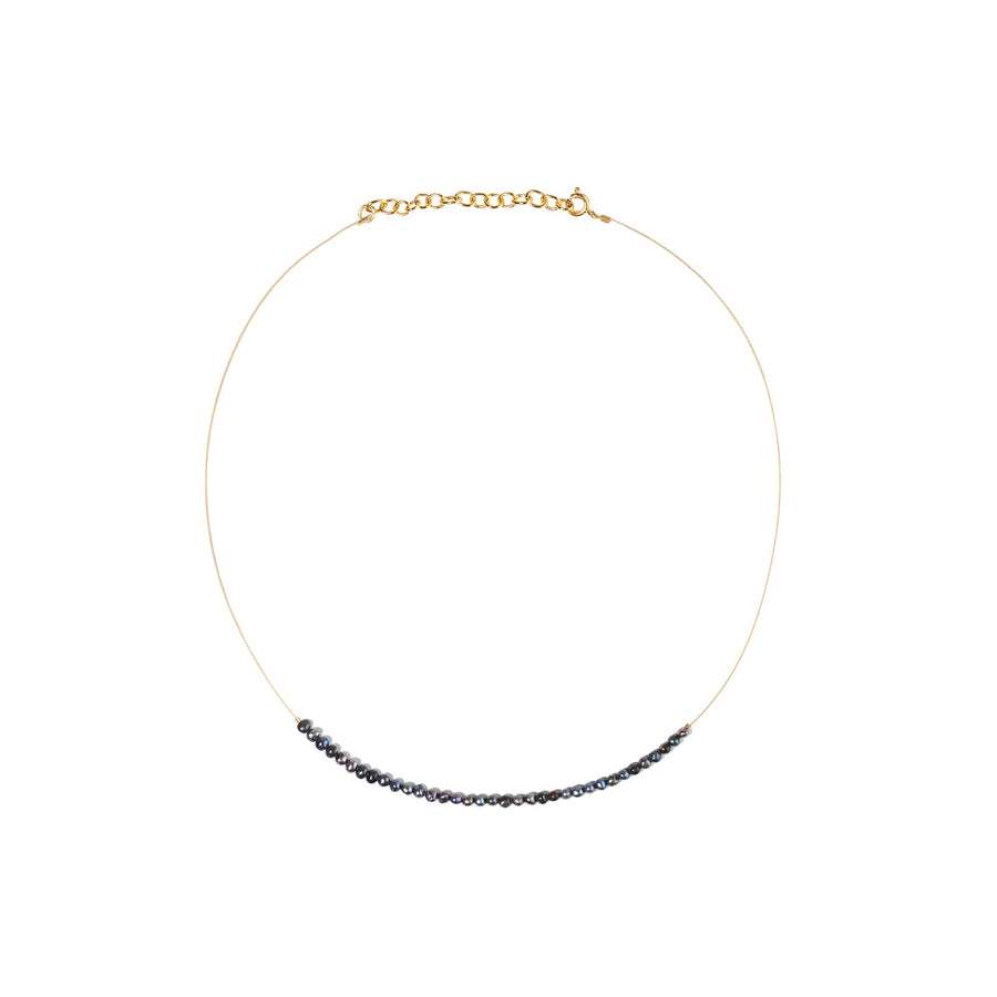Gabriela Necklace, Black Pearl Necklaces Sayulita Sol 