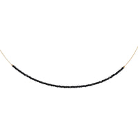 Gabriela Necklace, Black Spinel Necklaces Sayulita Sol 