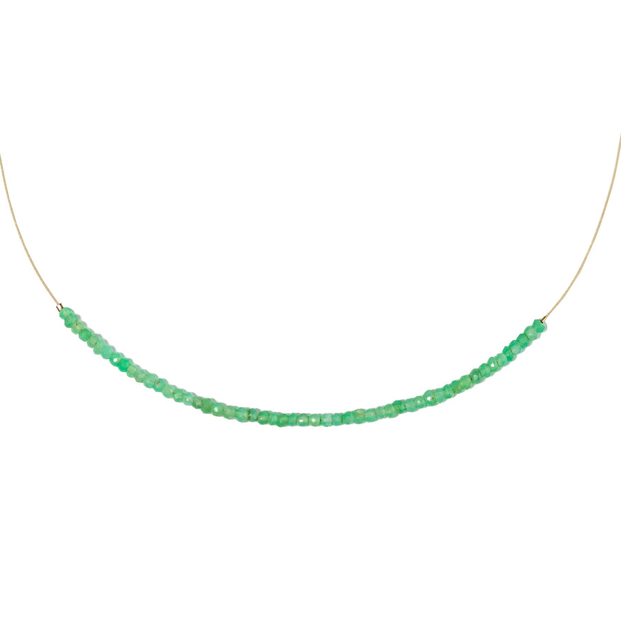 Gabriela Necklace, Chrysoprase Necklaces Sayulita Sol 