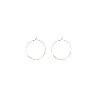 Kasia Earring, Sterling Silver 40mm Earrings Sayulita Sol 