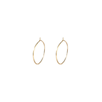 Kasia Earrings, Gold Fill 30mm Earrings Sayulita Sol 