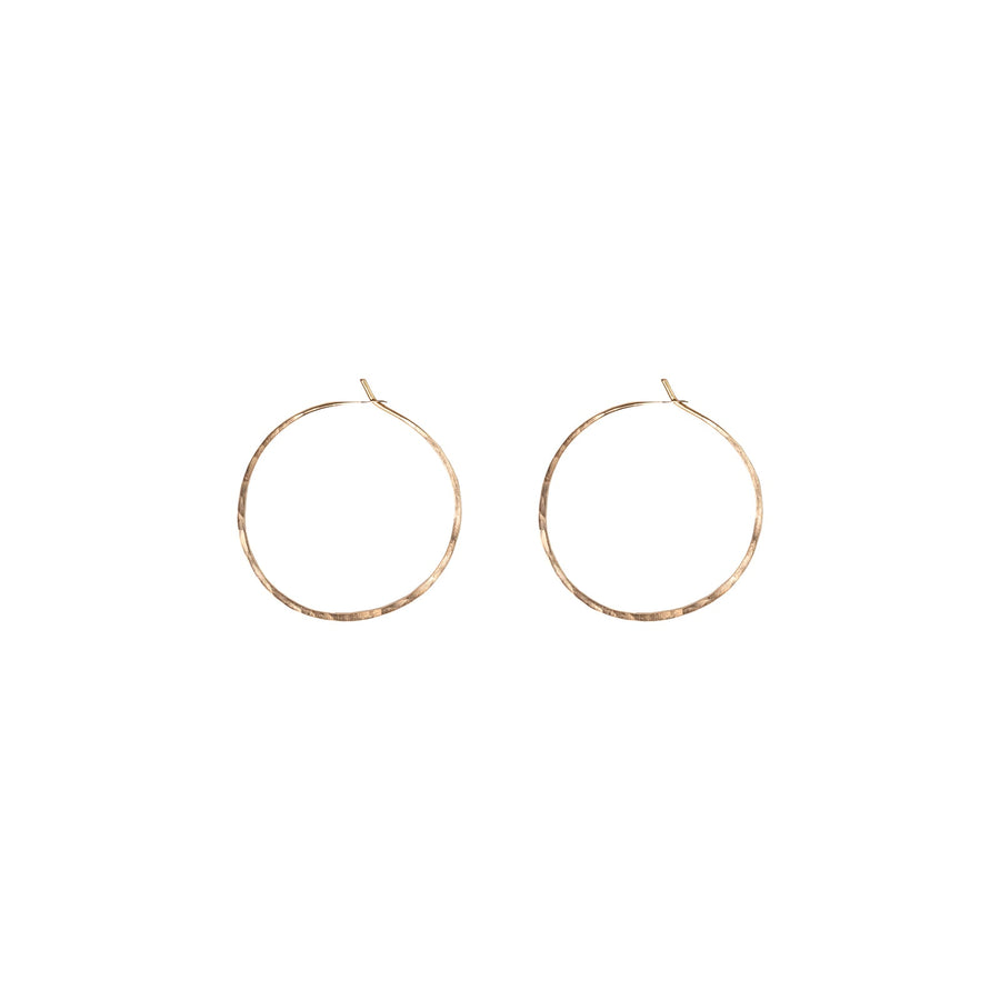 Kasia Earrings, Gold Fill 40mm Earrings Sayulita Sol 