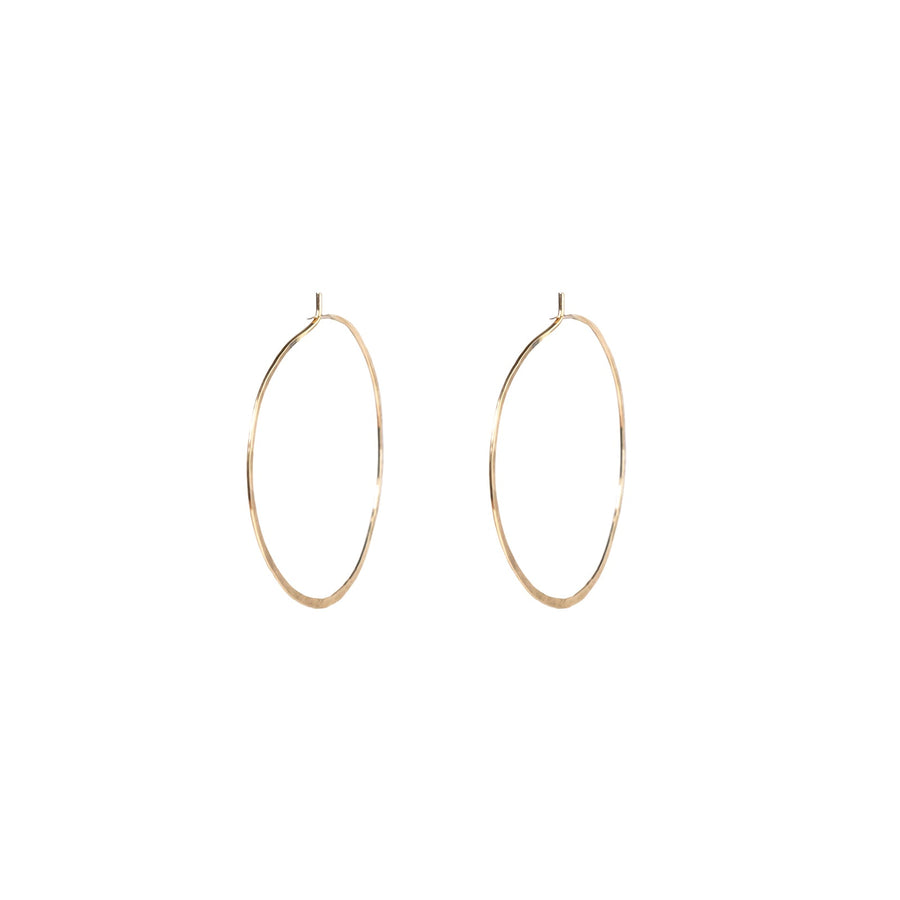 Kasia Earrings, Gold Fill 50mm Earrings Sayulita Sol 