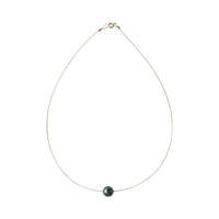 Luna Necklace, Swarovski Black Pearl 10mm - Sayulita Sol Jewelry