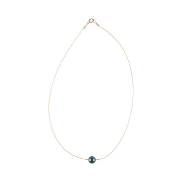Luna Necklace, Swarovski Black Pearl 8mm - Sayulita Sol Jewelry