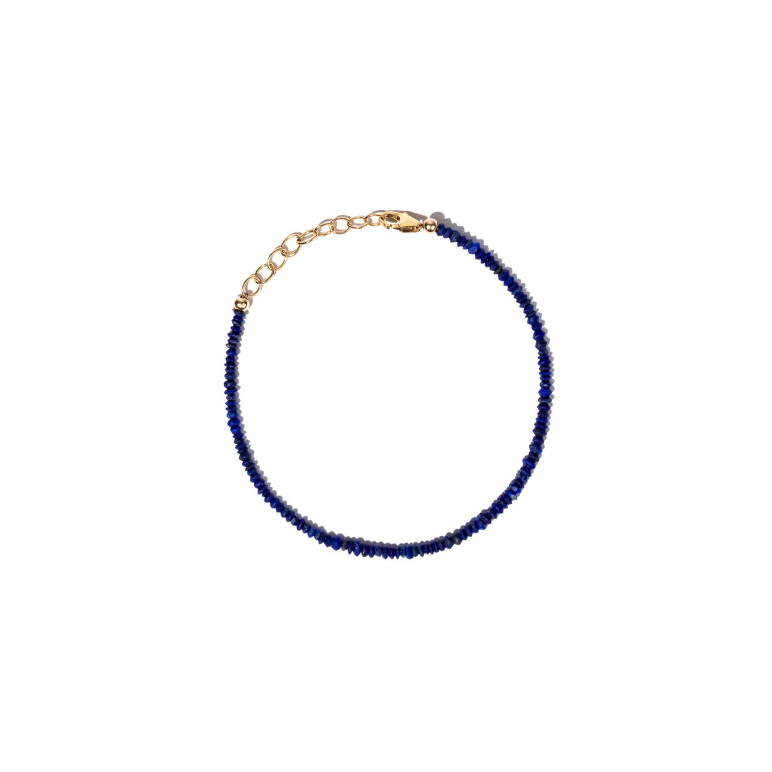 Simple Bracelet, Lapis Lazuli and Gold Bracelets Sayulita Sol 