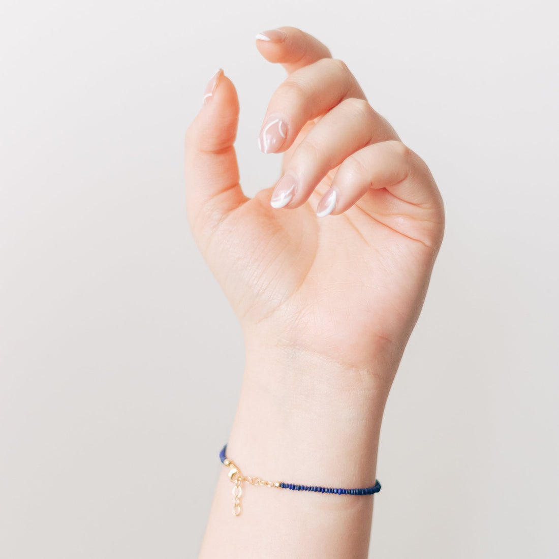 Simple Bracelet, Lapis Lazuli and Gold Bracelets Sayulita Sol 